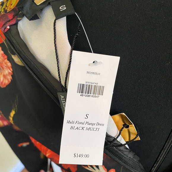 NWT Alexia Admor for Boston Proper Floral Dress S - Picture 4 of 5
